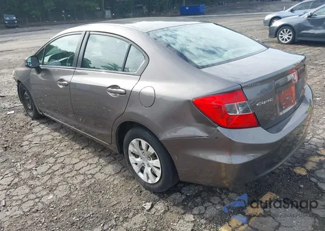 2012 Honda Civic Lx из США, поврежденный, VIN 19XFB2F55CE383433